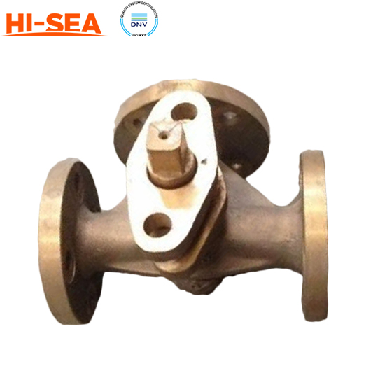 GB T593 Marine Bronze Plug Valve